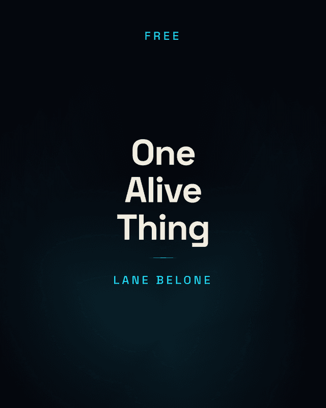 One Alive Thing cover